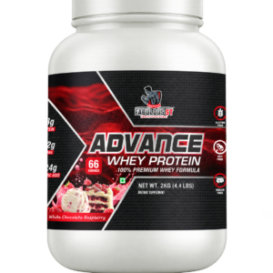 Muscle Fabulous ST Advance Whey Protein White Chocolate Raspberry - 2KG