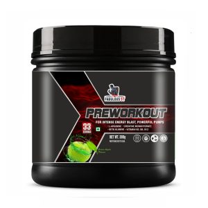Muscle Fablous ST Pre Workout Green Apple - 300G